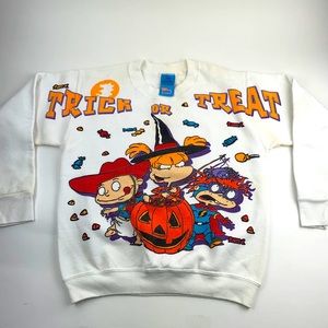Vintage Kids Rugrats Halloween Sweatshirt